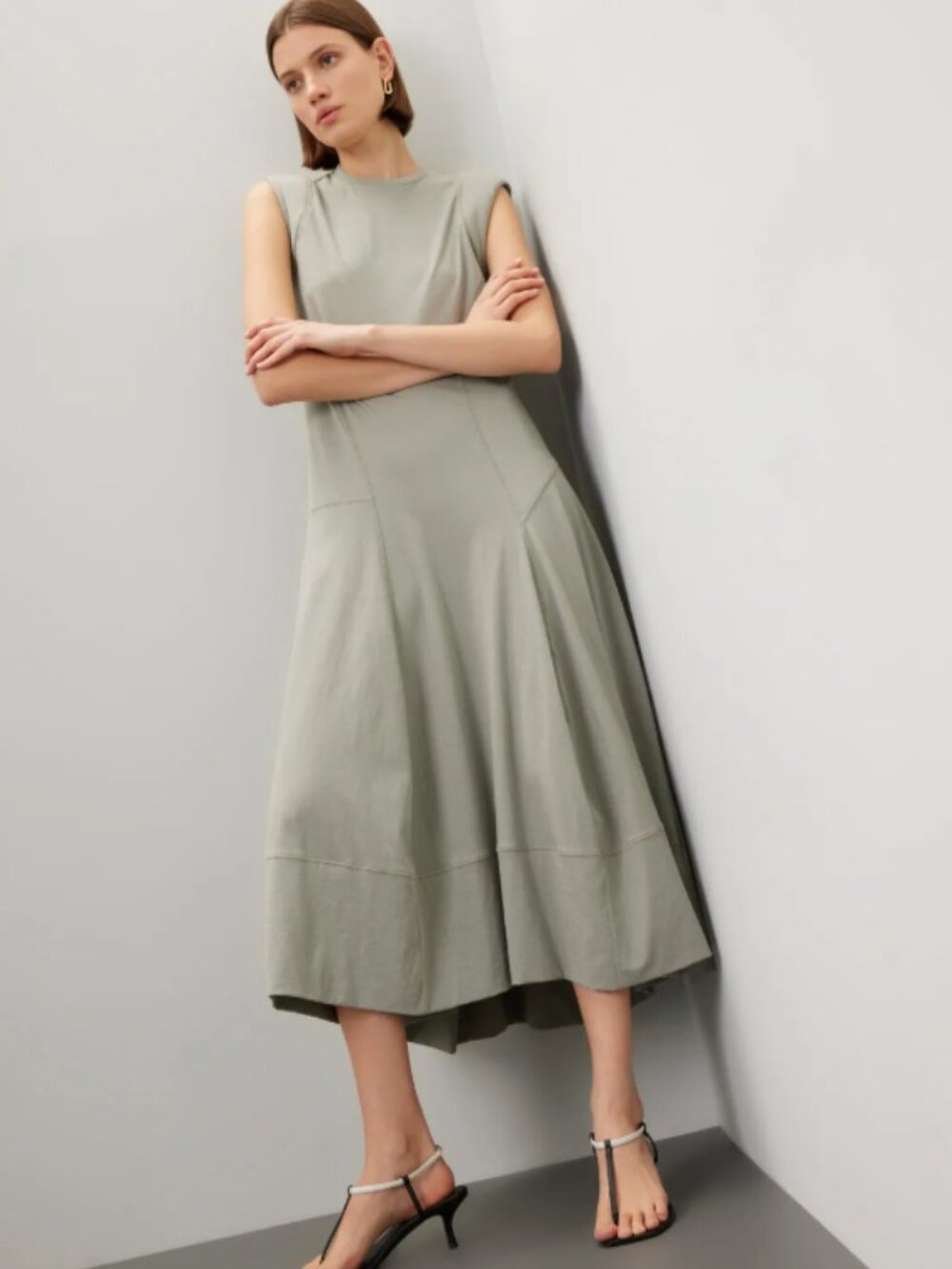 RTR-154 Tibi Tshirt Sleeveless Dress